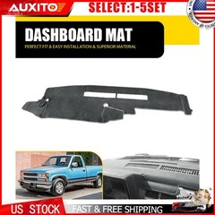 Dashboard Cover Gray Fit 88-94 Chevy C1500 C2500 C3500 K1500 K2500 Dash Mat 1-5X