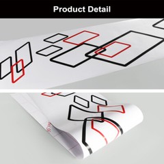 Geometric Graphics Vinyl Decals Car Both Sides Body Sticker DIY Decor Waterproof