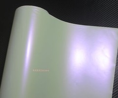 Whole Car Wrap Matte White to Purple Pearl Chameleon Vinyl Sticker 50FT x 5FT US