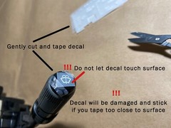 SW20 MR2 (LHD — Early) Turn signal + Wiper Stalk Decal Kit