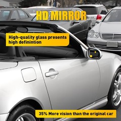 Mirror Glass Replacement Heated w/ Backing Left or Right for Mercedes-Benz CLK55