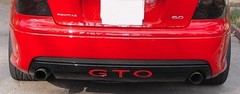 Rear Bumper Inlay Decals – 2004-2006 GTO