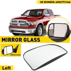 1/2Set Left Side For Ram Dodge 1500 2500 Tow 3500 Mirror Spotter lower Glass 201