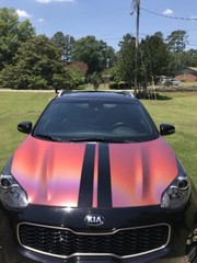 VVivid 2019 VVivid+ Psycho Copper Vinyl Car Wrap Film | V253