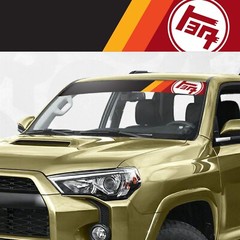 TOYOTA retro JDM windscreen banner decal sticker – Universal fit