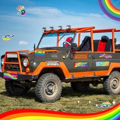 Funny Car Magnets 10 Pack Gay Bumper Magnetic Stickers Waterproof Reusable