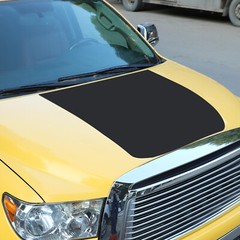 Black Decal Hood Trim Vinyls Decal For Toyot Tundra 2007-2013