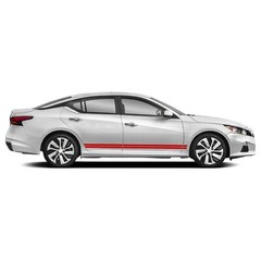 Twin stripes Decal for Nissan Altima S SV SL SR Midnight Platinum Edition design