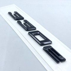 3D Gloss Black ABS Letters Trunk 330e Emblem Rear Badge for New 2017-2022 330e