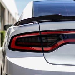 8x Vinyl Film for Dodge Charger 2015-2022 Rear Tail Light Smoked VLT-20% Precut