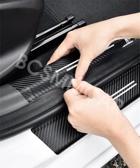Rubber Protector Trim Cover Anti Scratch Sticker For Car Door Trunk Rear Bumper