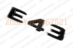Gloss Black Emblems Logos Letters for Mercedes-Benz E43 Biturbo 4Matic AMG W213