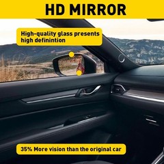 1/2Set FIT 2007-2014 GMC Chevy SILVERADO Left Side Glass Mirror Power Heated LED
