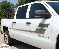 2000-2018 Chevy Silverado Speed XL 3M Pro Vinyl Side Door Stripe Decals Graphic
