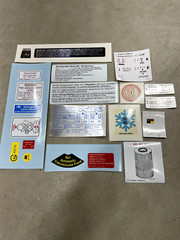 NEW MERCEDES BENZ 300SEL 6.3 W109 M100 STICKER DECAL SET