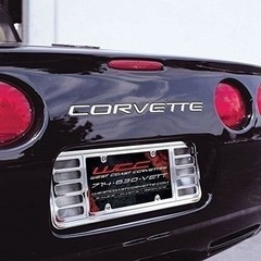 C5 Corvette Rear Stainless Steel Inserts – Letters