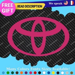 Fits Toyota Logo Vinyl JDM Decals GT 86 FRS BRZ Stickers Drift Tuning Door Japan