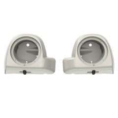 Bonneville Salt Pearl 6.5 inch Speaker Pods Lower Fairings Fits 14+ Harley