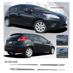 “Stiletto” Ford Fiesta ’08 + Vinyl Graphic Kit – Metallic Silver