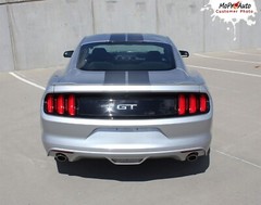 2015 FADE RALLY Ford Mustang Hood Roof Fading Racing Stripes Vinyl Graphic Decal