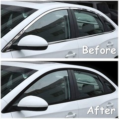 2″ x 30 Ft High Matte Vinyl Tape for Black Out Chrome Delete Window Trim