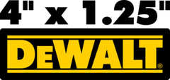 PACK OF TEN DEWALT TOOLS DECAL LABEL STICKER VINYL TOOL BOX TRUCK WINDOW CAR