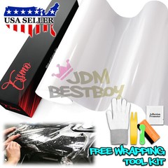 ESSMO PPF TPU Clear Gloss Paint Protection Tint Film Headlight Fog Tail Wrap DIY