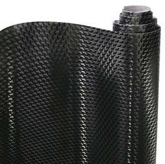 VVivid 2022 VVivid+ Designer Triangles Black Carbon Fiber Vinyl Car Wrap | V481