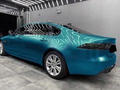Premium Super Gloss Metallic Peacock Green Vinyl Car Wrap Sticker Decal Sheet