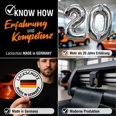 Lackschutzfolie für TESLA Ladekantenschutz ✔ Autozubehör ✔ 100% paßgenaue Folie