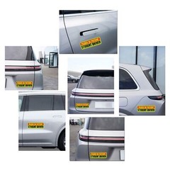 3Pcs Sticker Decal Bumper Student Driver Magnet Car Signs Please & Be Patient