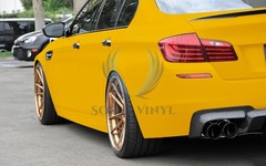Premium Ultra Matte Flat Sunflower Yellow Vinyl Wrap Sticker Decal Sheet Film