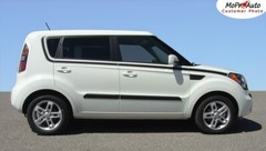 Solid Upper Door Body Side Stripe Vinyl Graphic Decal for Kia Soul by MoProAuto