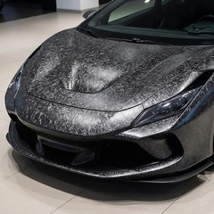 600″x60″ Premium Forged Black Carbon Fiber Vinyl Wrap Film Satin Matte 50ftx5ft