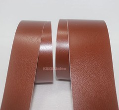 Brown Matte Car House 3D Leather Grain Texture Vinyl Wrap Sticker PVC Stretch AB