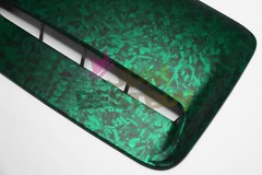 ESSMO PET Marble Forged Matte Carbon Fiber Emerald Green Car Vehicle Vinyl Wrap