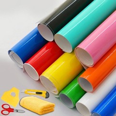 Premium High Gloss Vinyl Film Car Wrap Sticker Decal DIY Bubble Free Air Release