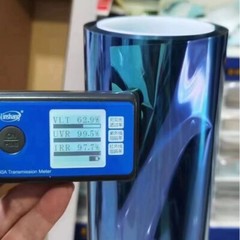63%VLT Chameleon Light Blue Front Window Roll Tint Solar Film Protection Sticker