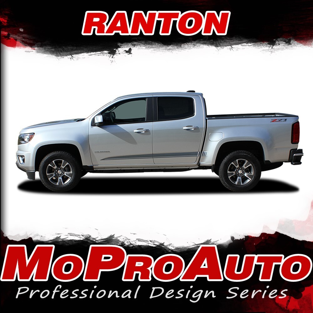 2015-2022 Chevy Colorado Extended & Crew Cab RATON Decal Stripe 3M Pro Vinyl
