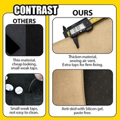 Dash Mat for Chevy Silverado GMC Sierra 1999-2006 Dash Cover Black Gray Beige
