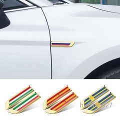 3D Metal Car Trunk Tailgate Fender Side Badge Laser VIP Emblem Decal Sticker