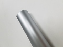 Matte Satin Chrome Anodized Silver Vinyl Auto Car Wrap Decal Sticker Film Roll