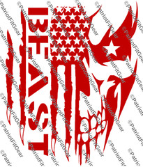 Beast,Beast Mode,Fitness,Motivation,Death Skull,Gym,Workout,Custom Vinyl decal
