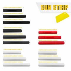 Sun Visor Strip Windshield Banner Vinyl Long Lasting Premium Blank Decal 150cm