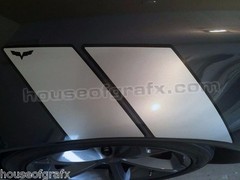 2 Color Fender hash stripes decals fit 2010 2011 2012 2013 Chevrolet Corvette