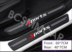 Rubber Protector Trim Cover Anti Scratch Sticker For Car Door Trunk Rear Bumper