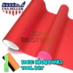 Matte Glitter Red Tint Headlights Taillight Lights Lamp Fog Auto Film Protective
