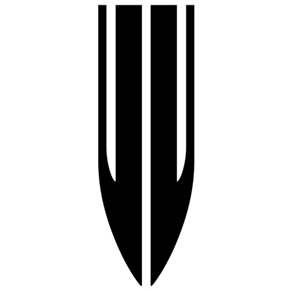 2Pcs Racing Hood Stripes Decal Vinyl Stickers DIY for Car Body Decor Accessories