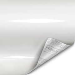+ Ultra Gloss Pearl White Vinyl Car Wrap 1ft x 5ft