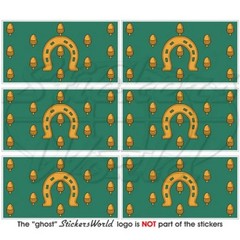 RUTLAND County Flag, England UK Oakham 40mm (1.6″) Stickers Decals x6